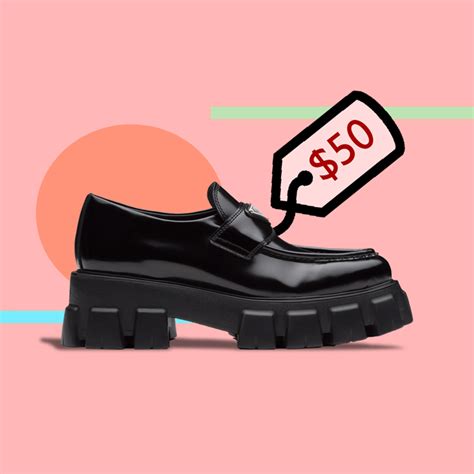 prada monolith loafers dupe.